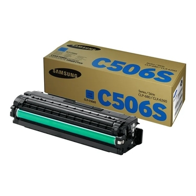SAMSUNG - Samsung CLT-C506S (SU049A) Mavi Orjinal Toner - CLP-680ND / CLP-680DW
