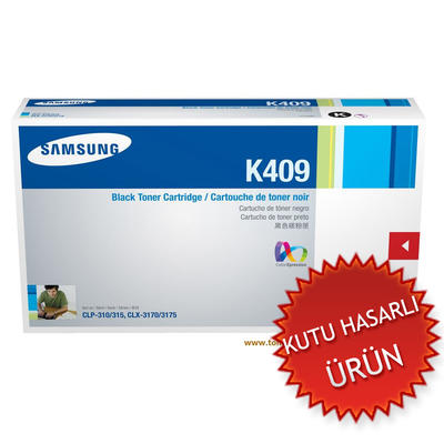 SAMSUNG - Samsung CLT-K409S/SEE Siyah Orjinal Toner - CLP-315 / CLP-310 (C) (T12182)