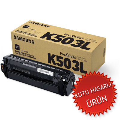 SAMSUNG - Samsung CLT-K503L /SEE Black Original Toner - SL-C3060FR (Damaged Box)