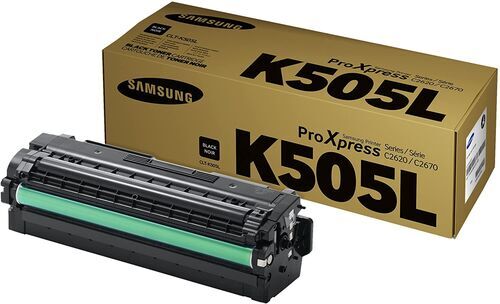 Samsung CLT-K505L/ELS Siyah Orjinal Toner - SL-C2620DW (T14837) - 2