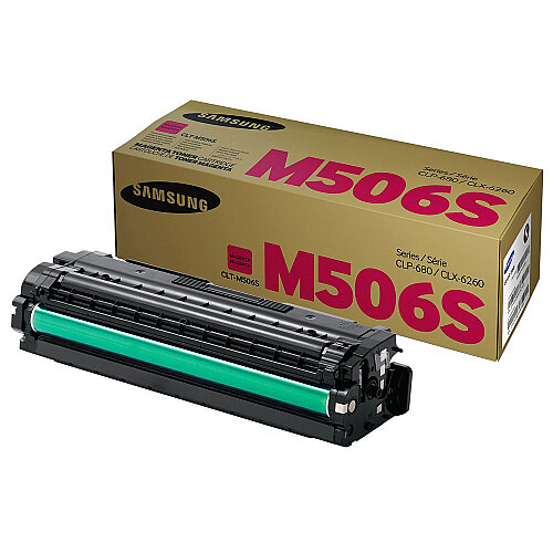 Samsung CLT-M506S/ELS Kırmızı Orjinal Toner - CLP-680DW - 1