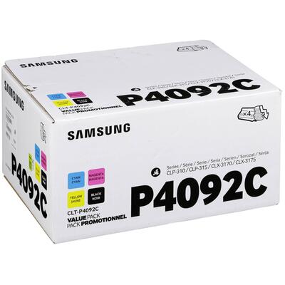 SAMSUNG - Samsung CLT-P4092C 4 Renkli Orjinal Toner - CLP315 / CLP310 (T16612)
