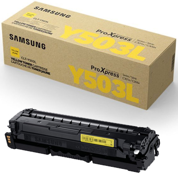 SAMSUNG - Samsung CLT-Y503L /SEE Sarı Orjinal Toner - SL-C3060FR (T7073)