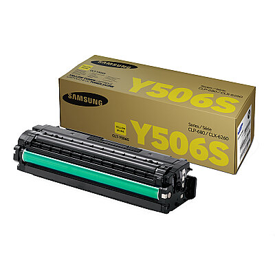 Samsung CLT-Y506S/ELS Sarı Orjinal Toner - CLP-680DW - SAMSUNG