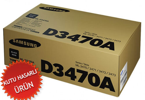 Samsung ML-D3470A/EUR Black Original Toner - ML-3471 (Damaged Box)