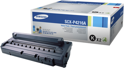 SAMSUNG - Samsung SCX-P4216A/ ELS Dual Pack Original Toner