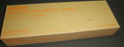 Savin 885306 (9880) Type M1 Yellow Original Toner - C2408 / C2532