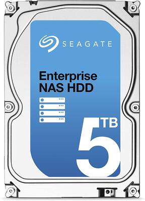 Seagate Enterprise NAS HDD 5TB 7200RPM SATA 6Gb/s 128Mb E-NAS Disk (ST5000VN0001) - Seagate