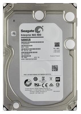 Seagate Enterprise NAS HDD 5TB 7200RPM SATA 6Gb/s 128Mb E-NAS Disk (ST5000VN0001) - Thumbnail