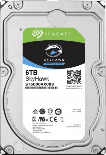 Seagate SkyHawk ST6000VX008 SATA 3.0 5900 RPM 3.5