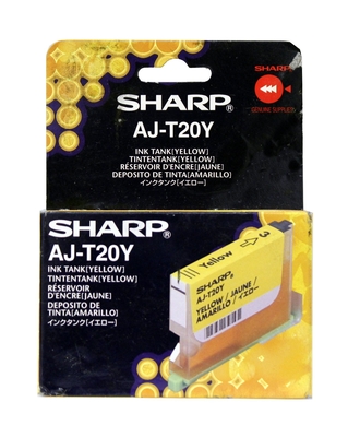SHARP - Sharp AJ-T20Y Sarı Orjinal Kartuş - AJ-1100 / AJ-1800