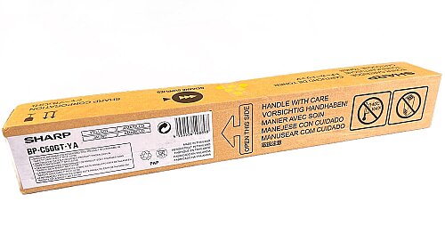 Sharp BP-C50GT-YA Sarı Orjinal Toner - BP-C530 / BP-C540 - 1