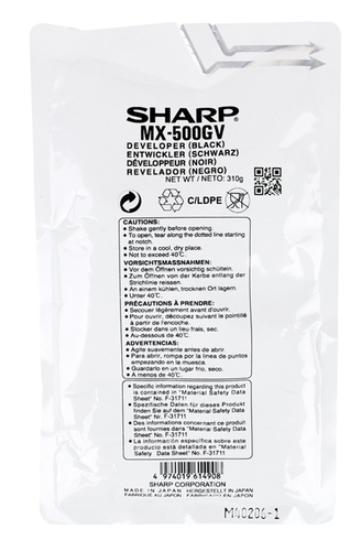 Sharp MX-500GV Orjinal Developer - MXM-263 / MXM-283 - 1