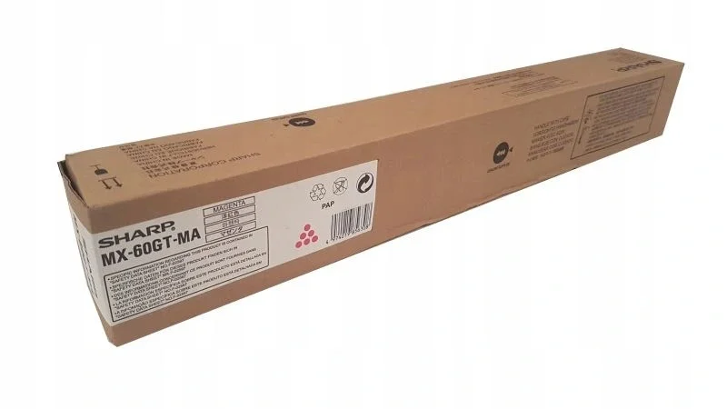 SHARP - Sharp MX-60GTMA Kırmızı Orjinal Toner - MX-3050 / MX-3550 (T14796)