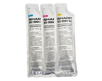 Sharp MX-60GV-SA Color Original Developer - MX-3050N / MX-3060N - SHARP