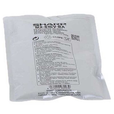 Sharp MX-61GV-BA Black Original Developer - MX-2630 / MX-3050 - SHARP