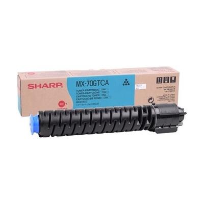 Sharp MX-70GTCA Cyan Original Toner - MX-5500 / MX-6200 - SHARP