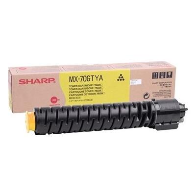 Sharp MX-70GTYA Yellow Original Toner - MX-5500 / MX-6200 - SHARP