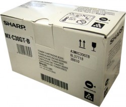 SHARP - Sharp MX-C30GT-B Black Original Toner - MX-C250 / MX-C300 