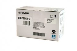 SHARP - Sharp MX-C30GT-C Cyan Original Toner - MX-C250 / MX-C300
