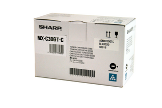 Sharp MX-C30GT-C Cyan Original Toner - MX-C250 / MX-C300