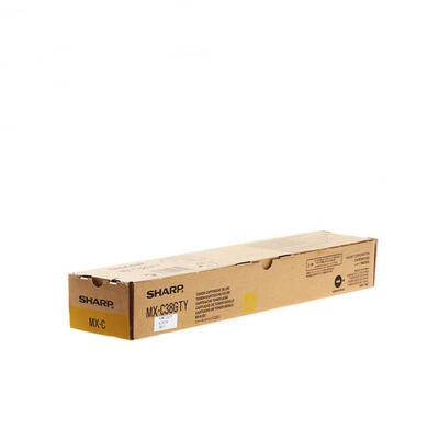 Sharp MX-C38GTY Yellow Original Toner - MX-C310 / MX-C380 - SHARP