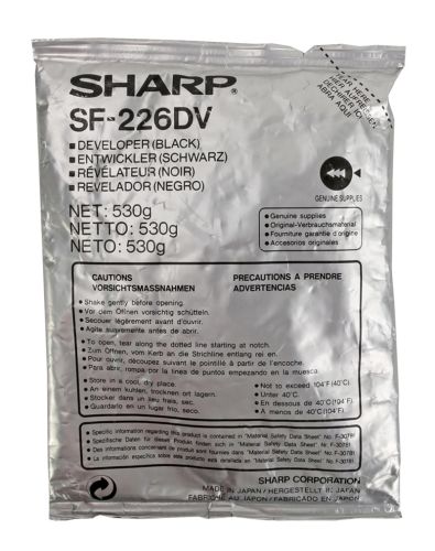 Sharp (SF-226DV) SF-2216 / 2218 / 2320 Orjinal Developer (T9053)