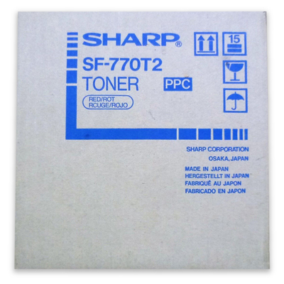 Sharp SF-770T2 Kırmızı Orjinal Toner - SF-770 / SF-7700 - SHARP