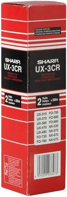 Sharp UX-3CR Original Thermal Transfer Ribbon - UX300 / UX-305 / UX-460 - SHARP