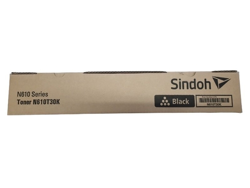 Sindoh N610T30K Black Original Toner - N612 / N613