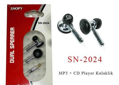 Snopy SN-2024 MP3+CD Oynatıcı Kulaklık (T16349) - Snopy