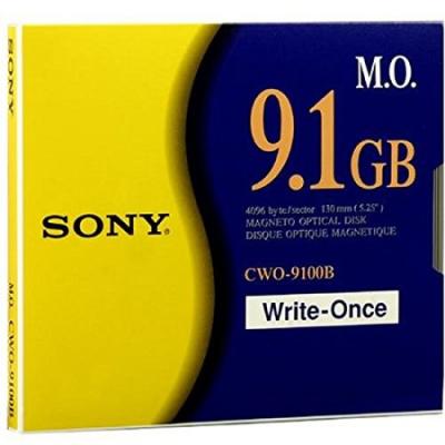 SONY - Sony CWO-9100B 4096 B/S Worm Magnetic Optic Disk 9.1 GB