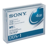 SONY - Sony DG90P DDS1 90m 2GB / 4 GB 4mm Data Cartridge