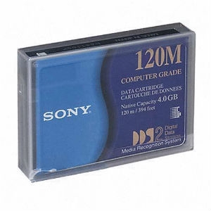 Sony DGD120P DDS2 Data Cartridge 4 GB, 120m, 4mm 