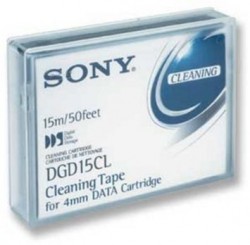 Sony DGD15CL, DDS1, DDS2, DDS3, DDS4, DAT72 Driver Cleaning Tape - SONY