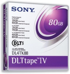 SONY - Sony DLT-IV (DLT-4) Data Cartridge 40GB / 80GB 12,65 mm