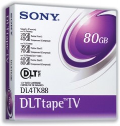 Sony DLT-IV (DLT-4) Data Kartuş 40GB / 80GB 12,65 mm (T2078) - SONY