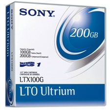 Sony LTO-1 Ultrium Data Cartridge 100 GB / 200 GB 609m, 12,65mm - SONY