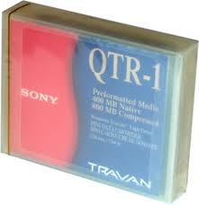 Sony QTR-1 Travan 400/800MB Data Kartuşu (T2112)
