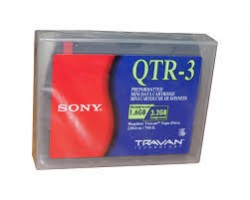 SONY - Sony QTR-3 1,6 GB / 3,2 GB Travan Data Cartridge