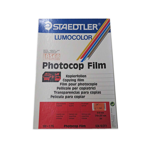 Staedtler Lumocolor 63610 DT1 A4 Copy Film 210 x 297 mm