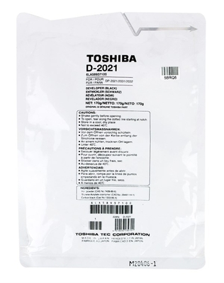 TOSHIBA - Toshiba 6LA58937100 (D-2021) Black Original Developer