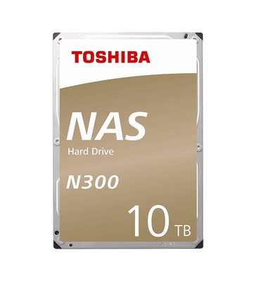 Toshiba N300 HDWG11AUZSVA SATA 3.0 7200 RPM 3.5 10 TB Hard Disk - TOSHIBA