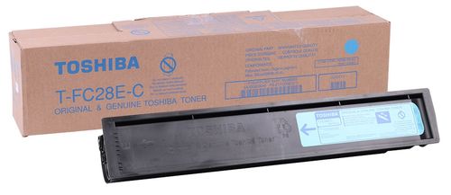 Toshiba T-FC28E-C Cyan Original Toner - E-Studio 2330C / 2820C