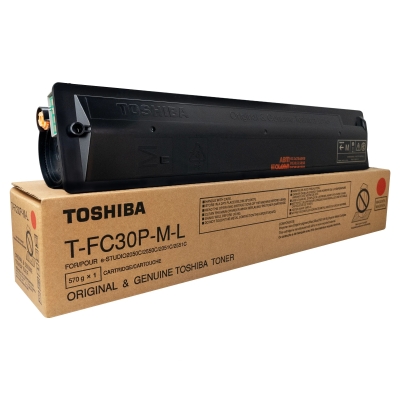 Toshiba T-FC30P-M-L Kırmızı Orjinal Toner - e-STUDIO 2050C - TOSHIBA