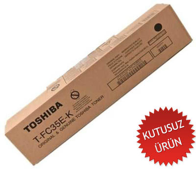 TOSHIBA - Toshiba T-FC35E-K Black Original Toner - E-Studio 2500c / 3500c (Without Box)