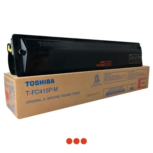 Toshiba T-FC415P-M Kırmızı Orjinal Toner - e-studio 2010ac - 1