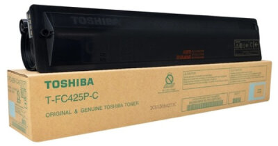 Toshiba T-FC425P-C Mavi Orjinal Toner - E-Studio 2020AC - TOSHIBA