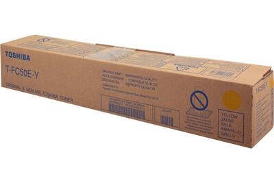 Toshiba T-FC505E-Y Yellow Original Toner - E-Studio 4505AC / 2505AC - TOSHIBA
