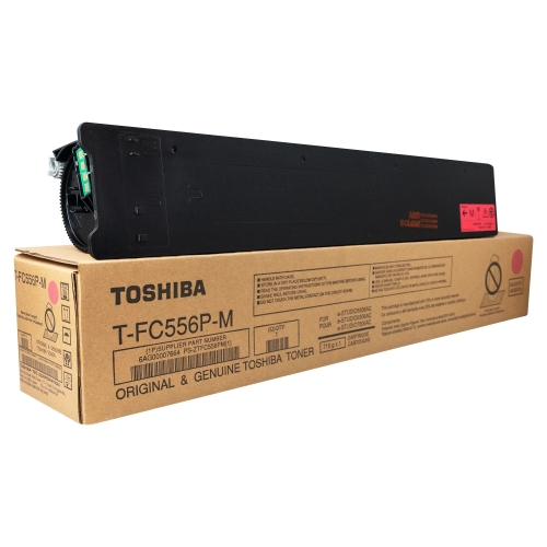 Toshiba T-FC556P-M Kırmızı Orjinal Toner - E-Studio 5506AC - 1